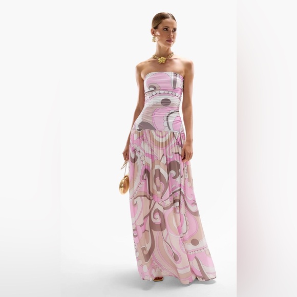 CIN CIN MODE' MAXI DRESS - ANTIBES - Picture 4 of 12